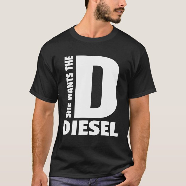 T-shirt Elle Veut La Fumée De Rotation Du Charbon Du Camio (Devant)