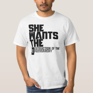 T-shirt Elle veut le D