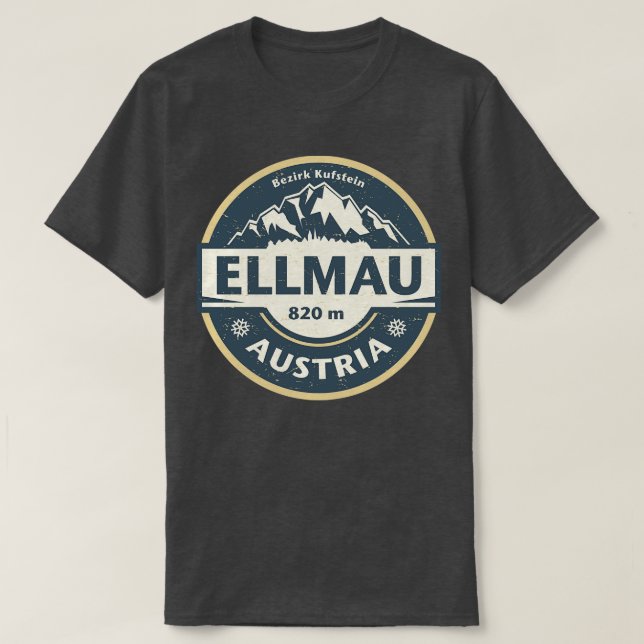 T-shirt Ellmau Autriche (Design devant)