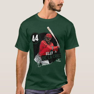 T-shirt Elly De La Cruz Cincinnati MLBPA Rouge Petit Unise
