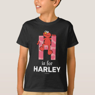 T-shirt Elmo Alphabet Coeurs H