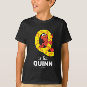T-shirt Elmo Alphabet   Point de question Q