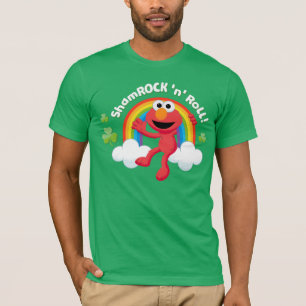 T-shirt Elmo Arc en arc-en-ciel shamrock 'n'