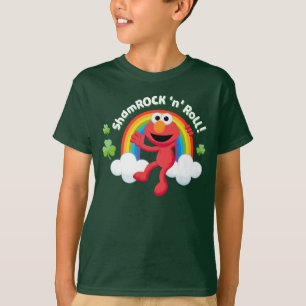 T-shirt Elmo Arc en arc-en-ciel shamrock 'n'