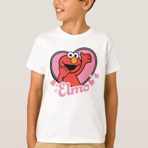 T-shirt Elmo dans le coeur Valentine