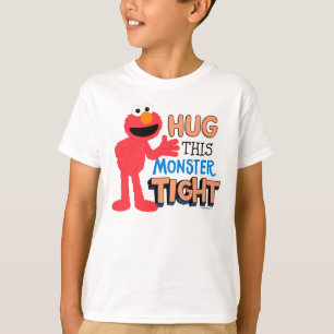 T-shirt Elmo Enserrez ce monstre serré