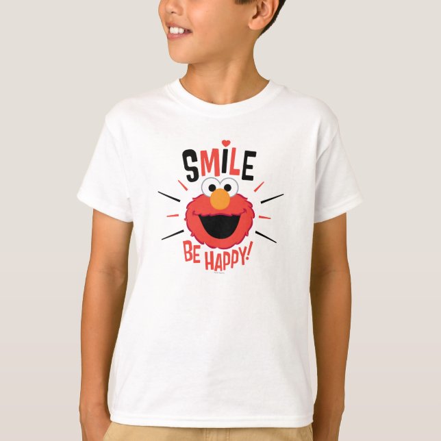 T-shirt Elmo Happy Smile (Devant)