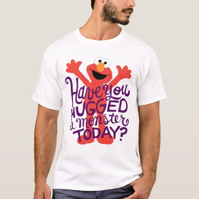 T-shirt Elmo Hugging (Devant)