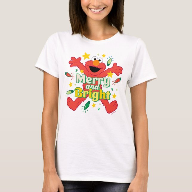 T-shirt Elmo | Joyeux et lumineux (Devant)