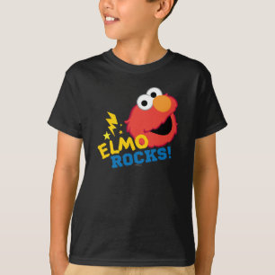 T-shirt Elmo Rocks
