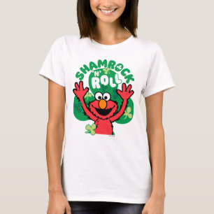 T-shirt Elmo Rouleau "N" shamrock