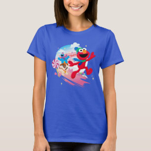 T-shirt Elmo, Tango & Cookie Monster   Meilleur Noël Ever