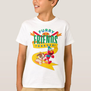 T-shirt Elmo & Tango   Furry Friends Forever