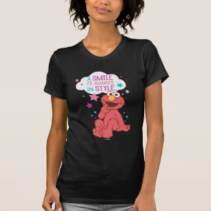 T-shirt Elmo Un sourire est toujours à la mode