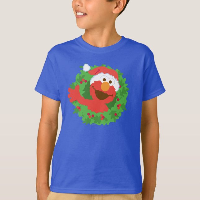 T-shirt Elmo Wreath (Devant)