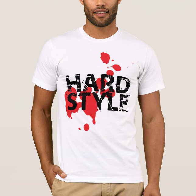 T-shirt Éloge d'éclaboussure de Hardstyle (Devant)