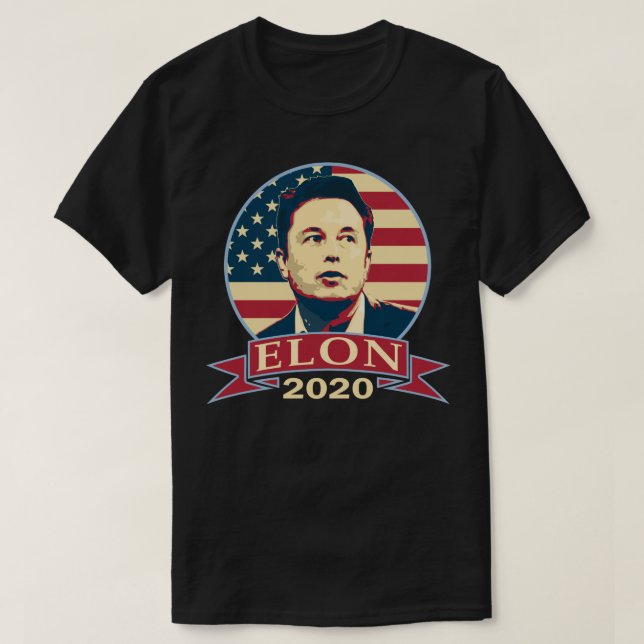 T-shirt Elon 2020 (Design devant)