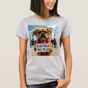T-shirt Elon Musk doit aller politique