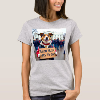 T-shirt Elon Musk doit aller politique