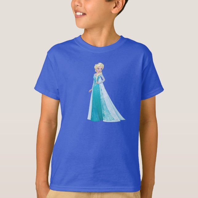 T-shirt  Elsa| Hiver éternel (Devant)