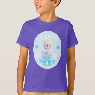 T-shirt  Elsa  Les flocons de neige