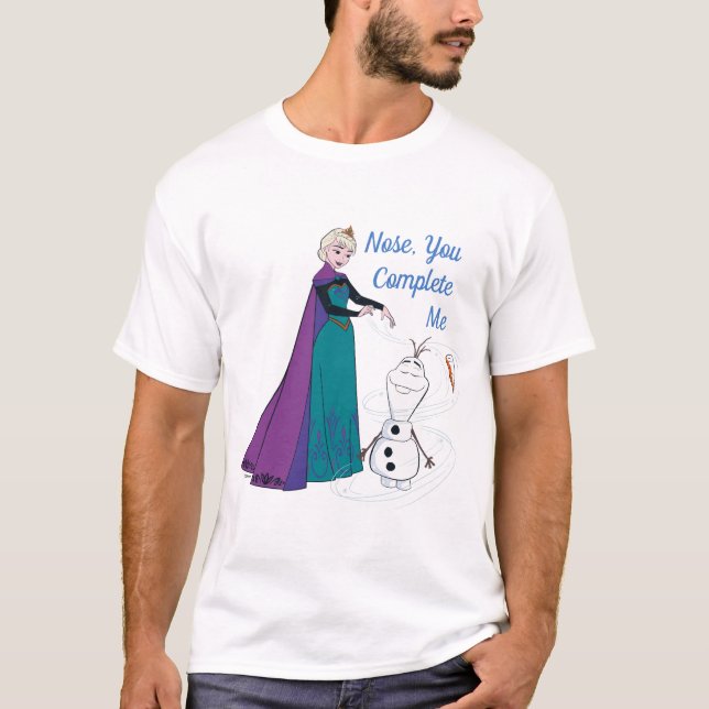 T-shirt Elsa Permafrosting Olaf (Devant)