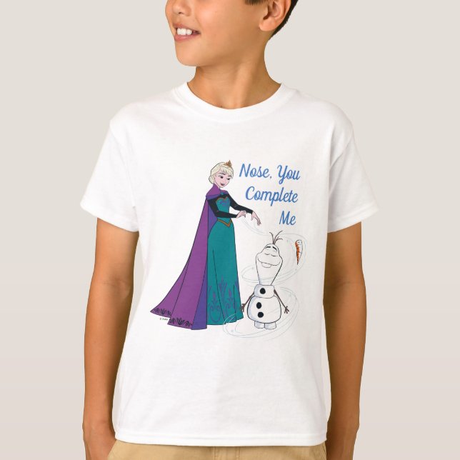 T-shirt Elsa Permafrosting Olaf (Devant)