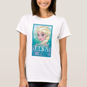 T-shirt Elsa Portrait hivernal