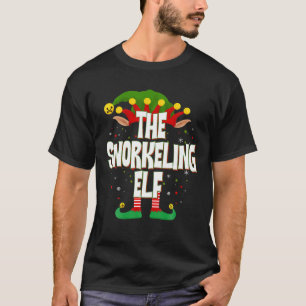 T-shirt Elves Group The Snorkeling Elf Christmas
