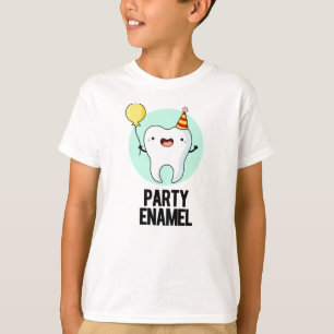 T-shirt Émail de fête Funny Dot Pun
