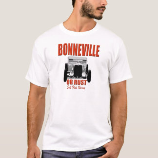 T-shirt emballage d'appartements de sel de Bonneville