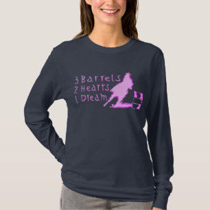 T-SHIRT EMBALLAGE DE BARIL DE FILLE