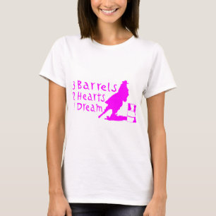 T-SHIRT EMBALLAGE DE BARIL DE FILLE