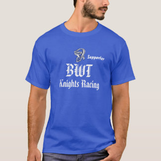 T-shirt Emballage de chevaliers de BWT Défenseur-Bleu