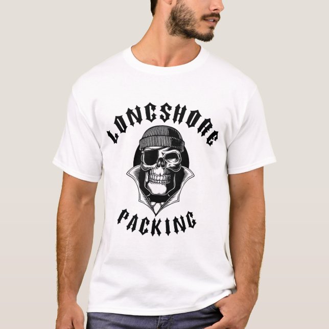 T-shirt Emballage de Longshore (Devant)