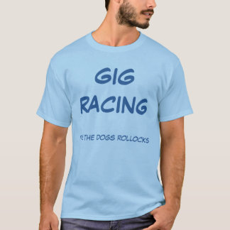 T-shirt Emballage de yole son les rollocks de chiens