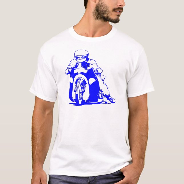 T-shirt Emballage d'entrave de moto (Devant)