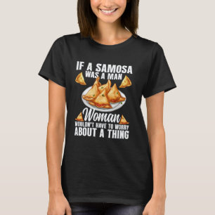 T-shirt Emballages de samosas végans Samosas Fan Indiens s