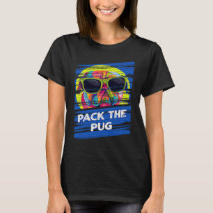 T-shirt Emballez le Pug  Humour de jeu de mots animalier M