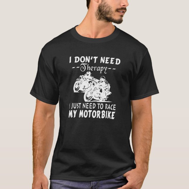 T-SHIRT EMBALLEZ MA MOTOCYCLETTE (Devant)