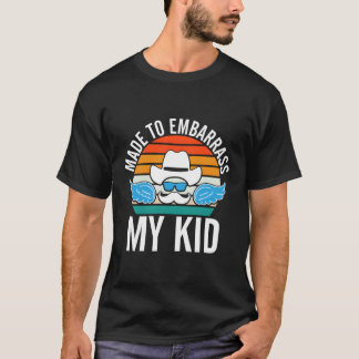 T-shirt Embarrass Mon Père Joue Papa
