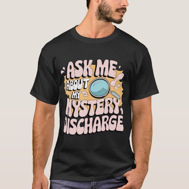 T-shirt Embarrassant Drôle Décharge Inappropriée Adulte (Devant)
