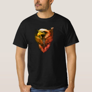 T-shirt Emblème de cristal Eagle Pride Victoire