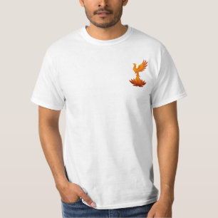 T-shirt Emblème de flamme Phoenix