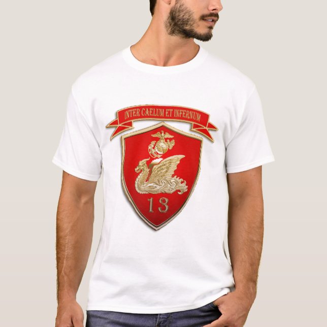 T-shirt emblème de la FOI-13 (or) (Devant)