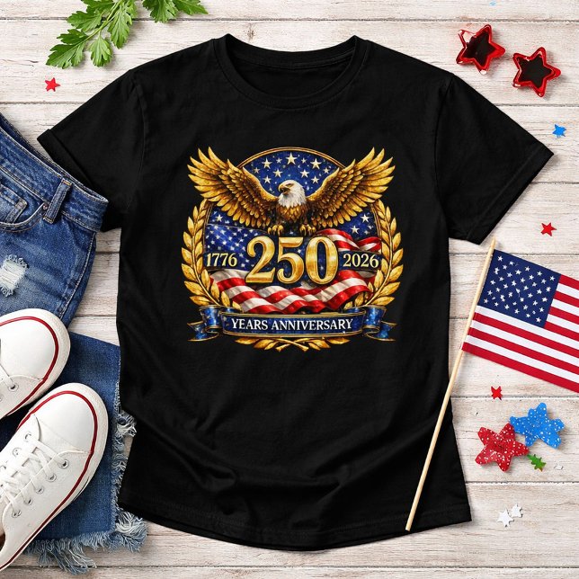 T-shirt Emblème de l'Aigle du Semiquincentenaire scintilla (Créateur téléchargé)