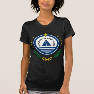 T-shirt Emblème du Cap Vert Brasão de armas de Cabo Verd