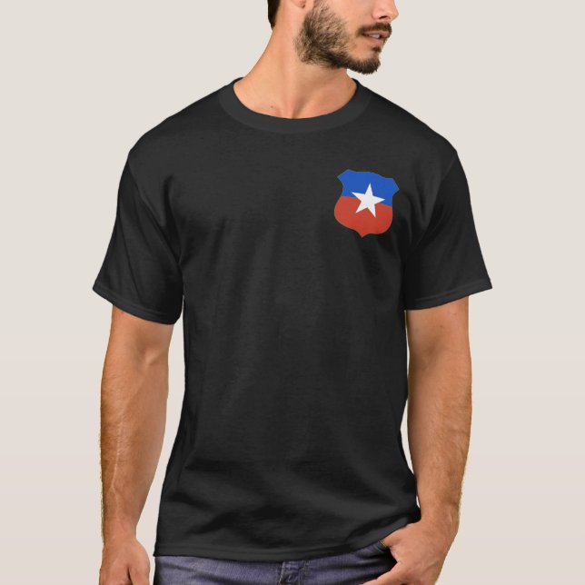 T-shirt Emblème du Chili (Devant)