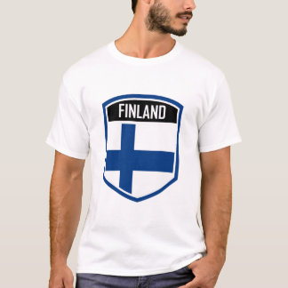 T-shirt Emblème du pavillon Helsinki Finlande