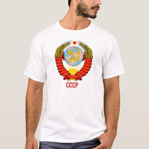 T-shirt Emblème d'Union Soviétique avec CCCP